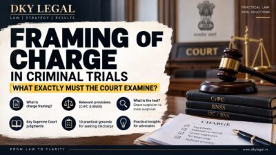 Framing Of Charge In Criminal Trials